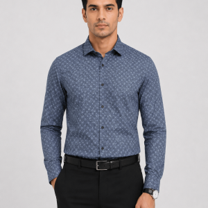 Jainco Blue Formal Shirt